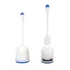CELOX Toilet Bowl Brush and Holder, Bathroom Cleaning Kit, 2
