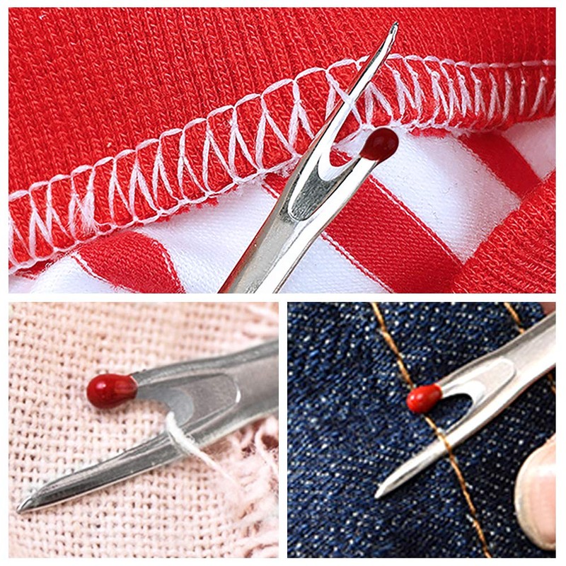 6 PCS Seam Ripper Set, Ergonomic Grip Seam Ripper for
