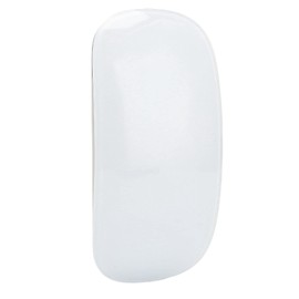 Bewinner Leise Kabellose Maus, 1600 DPI Ultradünne Kabellose Bluetooth-Maus mit Touch Wheel, Tragbare Optische Maus mit Auswechselbarem Akku, für Laptop, Tablet, Desktop, PC(Weiß)