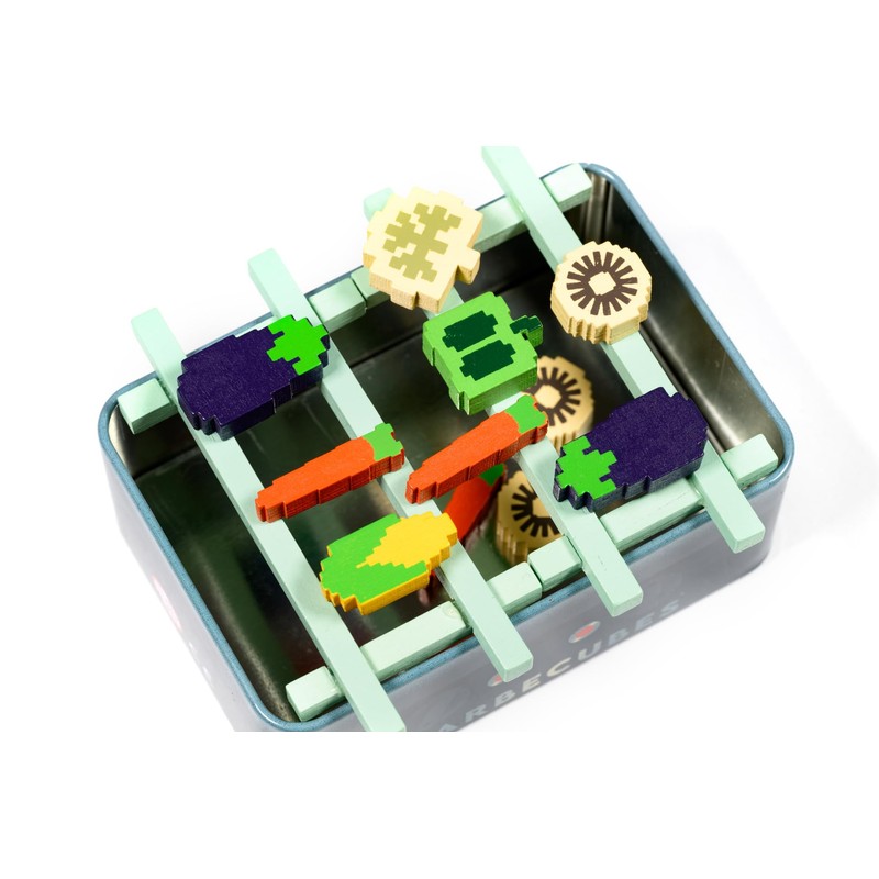 Alley Cat Games Barbecubes - Veg Edition - A Tinderblox