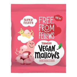 Free From Fellows Vegan Mallows, Strawberry 105g