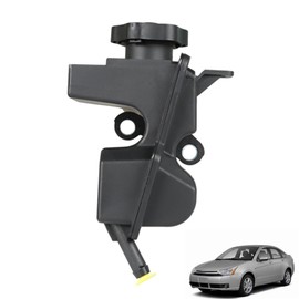 SEBLAFF Power Steering Oil Reservoir with Cap Replacement for Focus 2006-2011 Transit Connect 2010-2011 603845 9S4Z3E764B