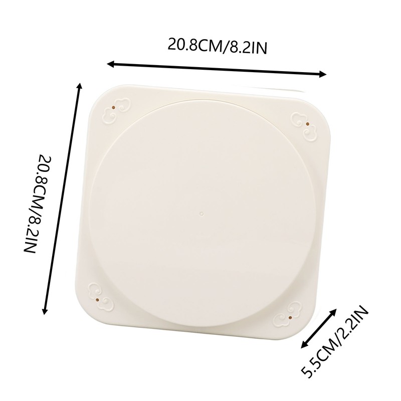 Rotating Dessert Display Table 8 Inch Automatic Rotating Cupcake Stand