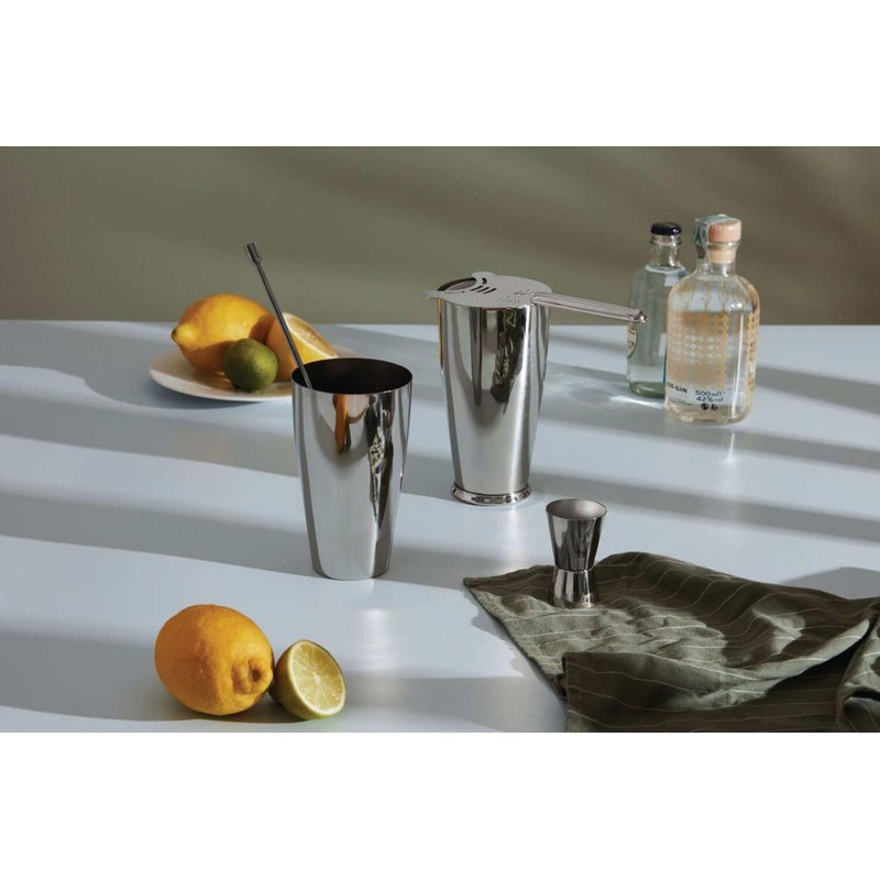 American or "Boston" Shaker in 18/10 Stainless Steel