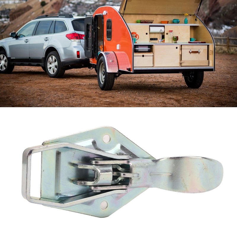 Trailer Lift Gate Latch Galvanized Iron Heavy Duty Trailer Lock