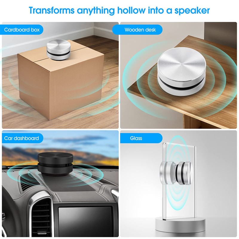 Audio Device, Eacam 1 Pack Wirelessly BT Speaker Bone Conduction