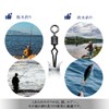 9KM DWLIFE Rolling Harris Stop, 100 Pieces, Goby Rigging, Fishing