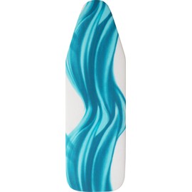 Mabel Home Ironing Board Padded Cover, 100% Cotton (6 Different Size & Pattern) (43" x 14" / Deluxe)