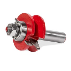 XtremepowerUS 3-Pieces Ogee Cutter Router Bit Set, 1/2" Shank for Cabinets, Handrails and Other Wood Surfaces with Wooden Case