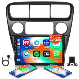 Inefala 4GB 64GB Stereo for Honda Accord 6th 1998 1999 2000 2001 2002 2003 CarPlay Radio 8 Core Android 15 Head Unit Backup Camera IPS 9 Inch Touchscreen GPS DSP 59UI