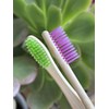 Georgee Essentials Cepillos de Bambú Ecológicos Multicolor Sin BPA 10