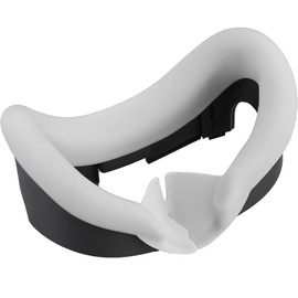 Silicone Foam Eye Mask Cover Pad for Meta Quest 3,VR Blackout Eye Mask Nose Pad for Oculus Quest 3 Headset Accessories