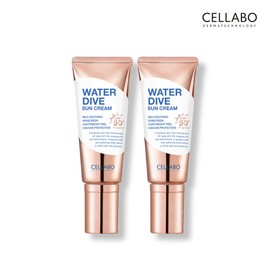 [1+1] Cellabo Water Dive Sun Cream 60g (SPF50+) - Sunscreen 60g x 2 / [1+1] 셀라보 워터 다이브 선크림 60g (SPF50+) - 선크림 60g 2개
