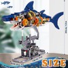 Shark Building Set Shark Building Blocks Toys for 6 7
