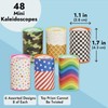 48x Mini Kaleidoscope Prism Toys Party Favors for Kids, 6