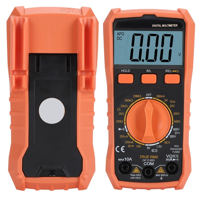 Digital Multimeter High Accuracy HD LCD NCV Auto Off Multifunctional
