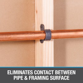 Oatey® 1/2 in. Half Clamp Suspension Pipe Clamp (6/Bag)