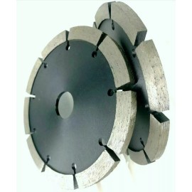 Roxx Tools 4-1/2 Inch Diamond Tuck Point Blade 1/4" 250 Inch Segment Width Concrete Cement