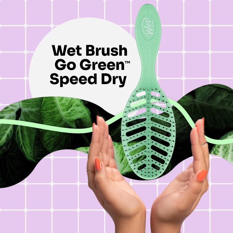 Wet Brush Go Green Speed Dry - Green