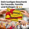 DankeDir! Irrenanstalt - Plastic Sign 30 x 20 cm -