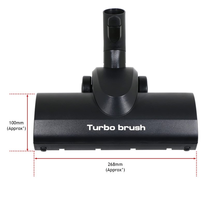 Spares2go Turbo brush head floor tool compatible with Miele vacuum