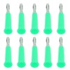 100Pcs Horn Banana Plug Brass Zinc Alloy ABS Welded Banana
