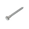 Pack of 8 Hex Head Coach Carriage Screws M6 BZP 6 mm x 50 mm