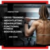 WARM BODY COLD MIND Premium Leather Wrist Wraps for Crossfit,