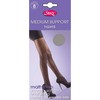 Silky Ladies Medium Support Tights (1 Pair) (Medium (36”-42”)) (Barely