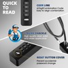 MeBantoo Cable Locks with Combination, 23.6Inch Steel Small Cable Rope