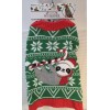Unbranded Pet Dog Puppy Holiday Christmas Sweater Red Green Size