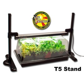 SunBlaster SL1600207 Mini Greenhouse Kit w/Stand, White