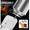 Lafagiet 2 Pack of Torch Lighter, Single & Dual Jet