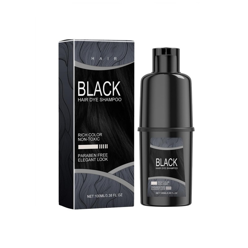 Hair Dye Shampoo Purple (Black)