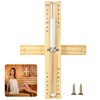 Cosyoo Sauna Hourglass Sand Timer,15 Minute Sand Timer Wooden Sand