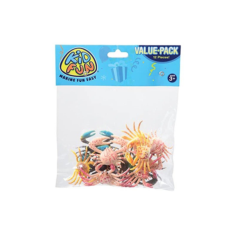 US Toy Plastic Toy Crabs Action Figure (1 Dozen)