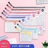 Zippered File Bags, Set of 12, 6 Sizes, Zippered File,