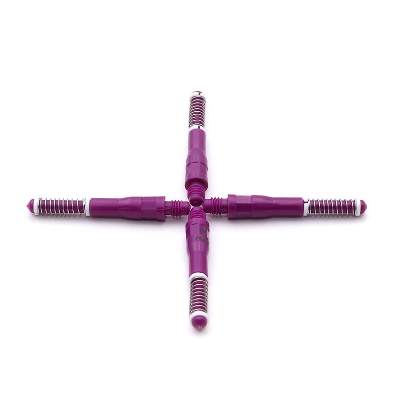 CUESOUL TERO Purple AK7 Dart Shafts Built-in Spring Telescopic, Set