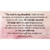 YooHooLady Pocket Scripture Cards Psalm 23, The Lord is My