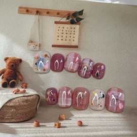 Autumn bear Autumn feeling Beardori - Mini File / Autumn bear 가을느낌 곰도리 - 미니파일