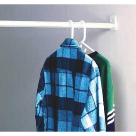 KNAPE & VOGT MFG CO 223964 PB22-18/30WT Closet Rod with Screw, 18-30"