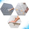 SZSYD 400PCS Plastic Shims, Horseshoe Shims, U Shaped Tile Spacers,