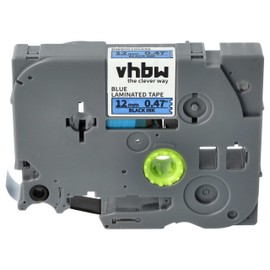 Variation vhbw Tape Cartridges Clear Label Maker Tape for Brother P-Touch 12 mm 200, 300, 500, 1000, 2000, 9000 R RL 700S Like TZ 131 TZe 131.