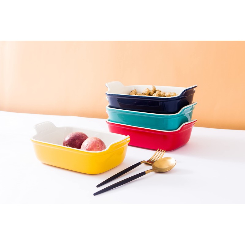 Baking Dish for Oven 9 inch Rectangular Casserole Dish Lasagna