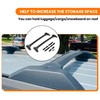 ECOTRIC Aluminum Roof Rack Cross Bars Compatible with 2009-2017 Chevy