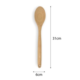 The US Office Jim Halpert Inspired Wooden Spoon – Jim Halpert Inscription – Funny Cooking Baking Gift for Men & Women - Unofficial Fan Item (Jim)