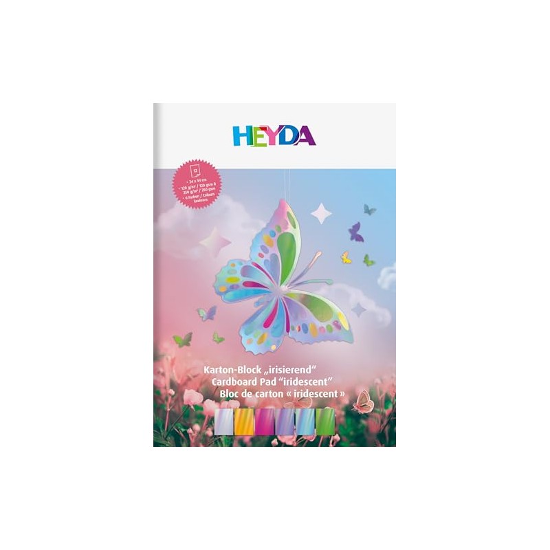 Iridescent Cardboard Pad