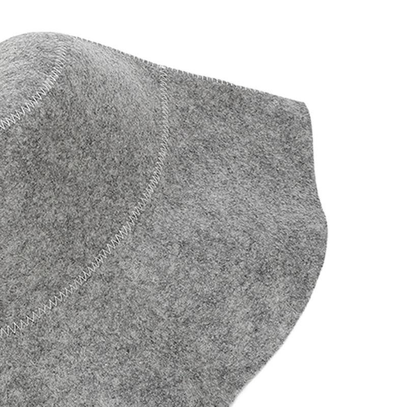 2 Pieces Sauna Hat Felt Bath Hat Vaporarium Hat Absorbent