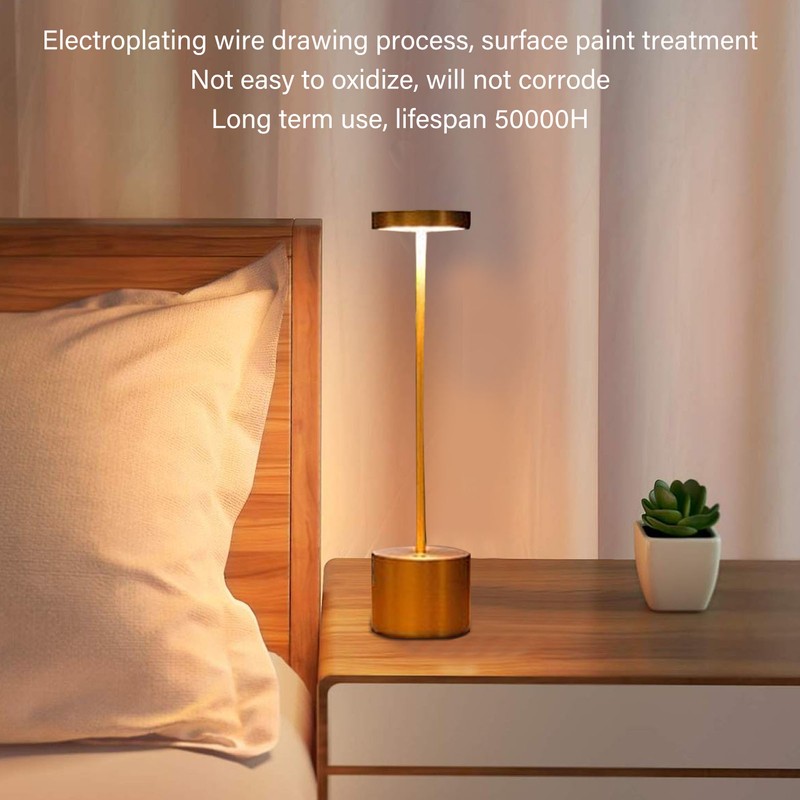 Touch LED Desk Lamp Nordic Style 3 Levels Table Lamp