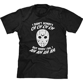 I Don't Always CH CH CH CH Mens T-Shirt, L, Black